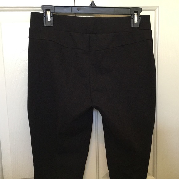 Anne Klein black skinny ankle Compression Ponte Pant - Picture 7 of 13
